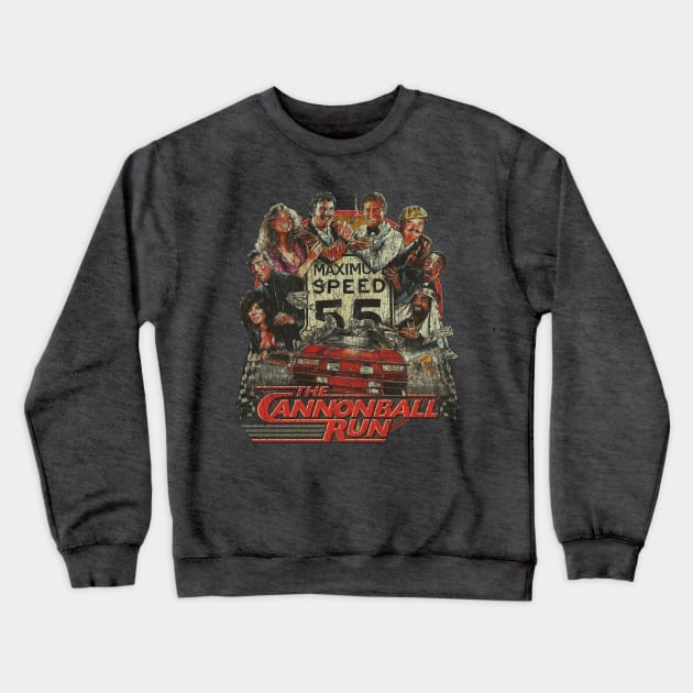 The Cannonball Run 1981 Crewneck Sweatshirt by JCD666